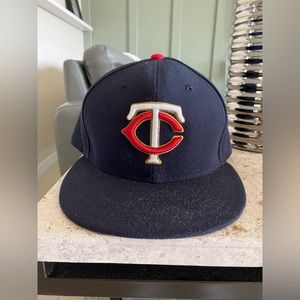 Minnesota Twins Fitted Hat Size 7 1/2